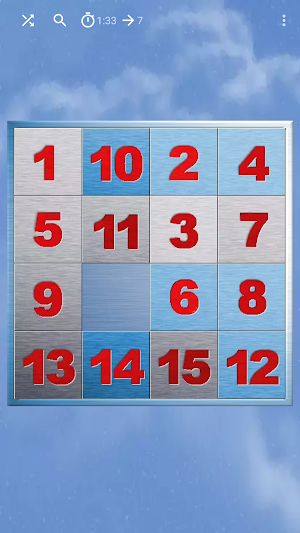 Fifteen Puzzle Screenshot 2