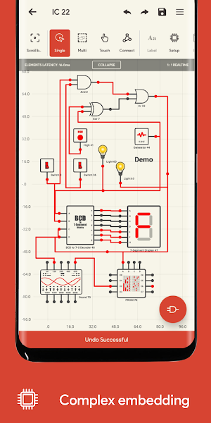 Logic Circuit Simulator Pro Screenshot 1