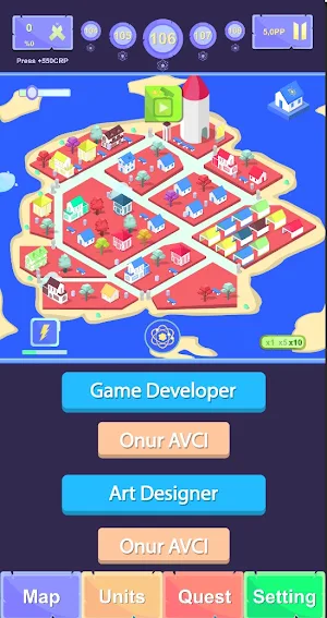 Atom City Clicker Screenshot 1