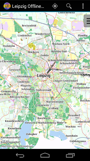 Leipzig Offline City Map Screenshot 0