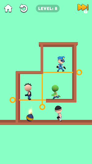 Swipe Puller : Pull the Pin Screenshot 1