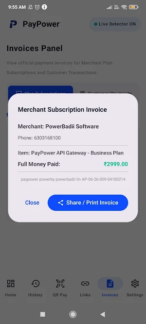 PayPower payment gateway Screenshot 3