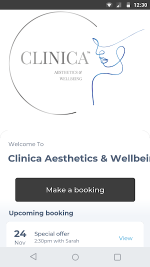 Clinica Aesthetics & Wellbeing Screenshot 0