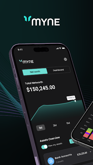 MYNE track your wealth Screenshot 0