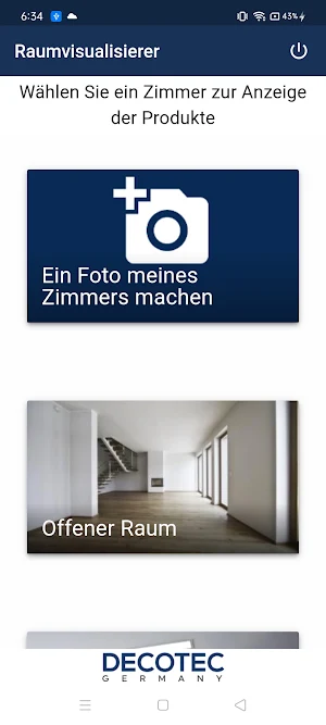 Decotec Raumvisualisierer Screenshot 3