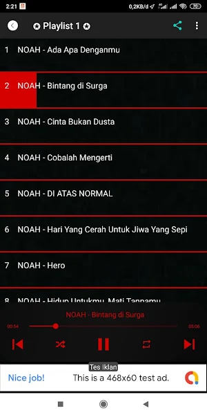 Noah Band Full Album Lengkap Screenshot 1