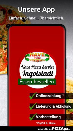 Nave Pizza Service Ingolstadt Screenshot 0