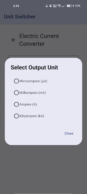 Unit Switcher Screenshot 2