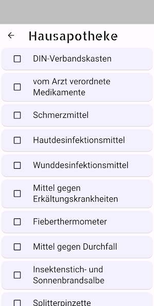 Be Prepared Screenshot 3