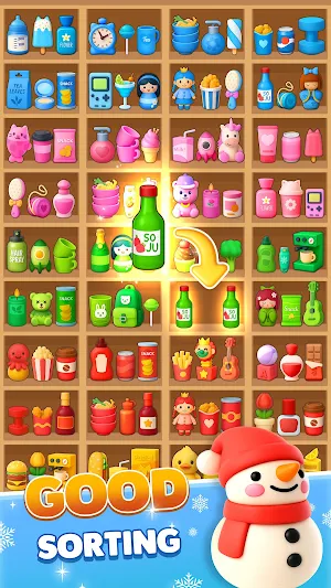 Toy Sort 3D: Goods Puzzle Screenshot 1