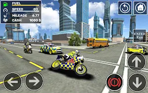 Police Cop Car Simulator : City Missions Screenshot 3