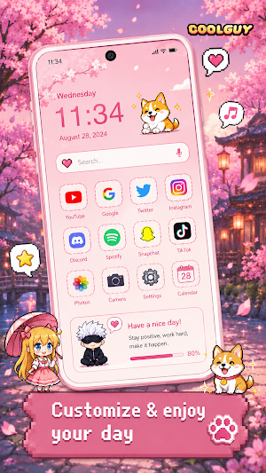 Anime Shimeji Screen Pets Screenshot 1