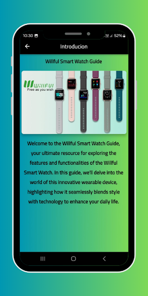 Willful Smart Watch Guide Screenshot 2