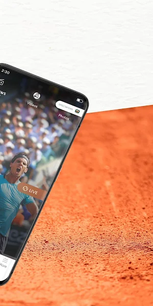 Roland-Garros Official Screenshot 1