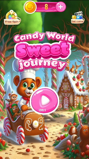 Candy World Sweet Journey Screenshot 0