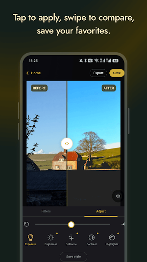 LumeoPrime: Filters & Presets Screenshot 2