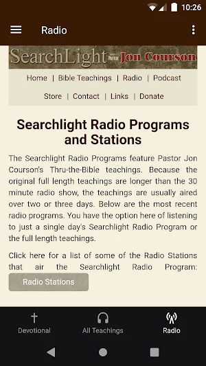 Searchlight with Jon Courson Screenshot 2