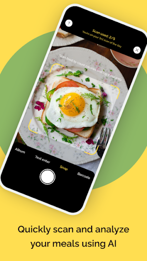 BiteCheck: AI Calorie Tracker Screenshot 1