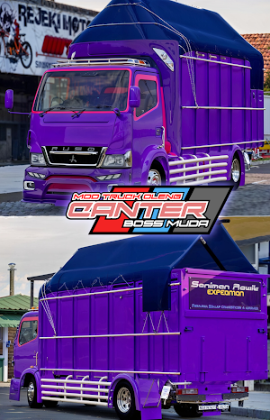 mod truk oleng canter BOSSMUDA Screenshot 0