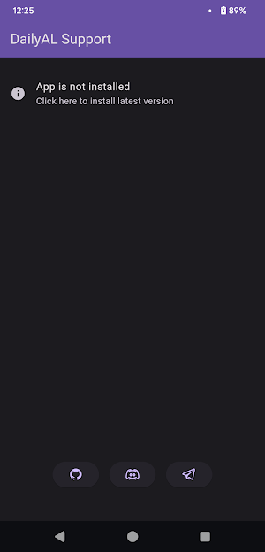DailyAL Support Screenshot 3