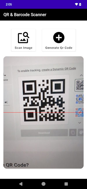 Scanify – QR Scan & Generator Screenshot 1