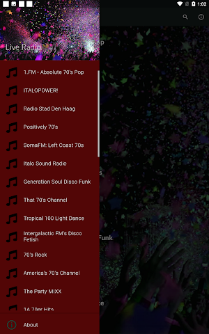 70s Music Radio Stations Screenshot 1