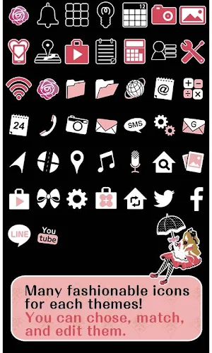 Pink Wallpaper Alice's Room Screenshot 3