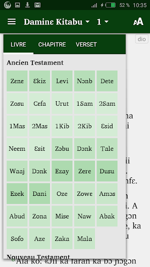 Dioula Bible Screenshot 1