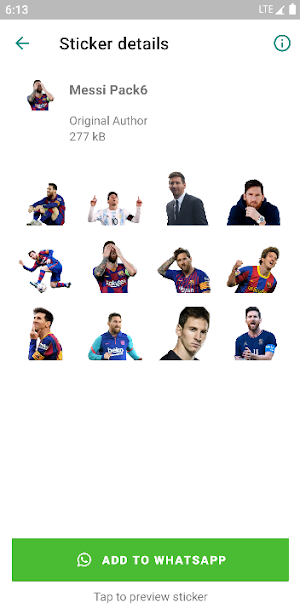 Messi Stickers Screenshot 3