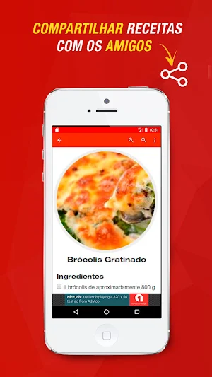 Receitas de Brócolis Screenshot 0