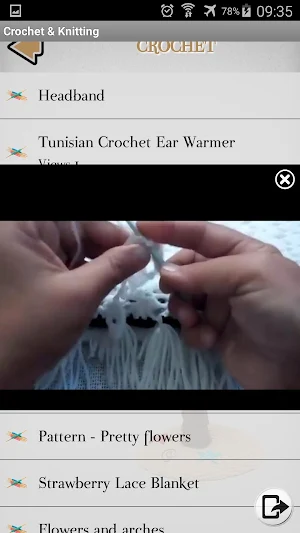 Crochet - Knitting - Embroidery - Macrame Screenshot 2