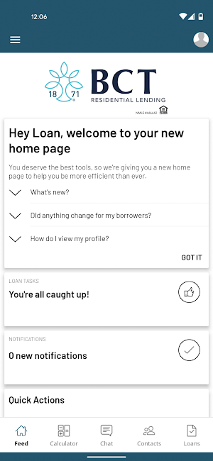 BCT Residential Lending:Mobile Screenshot 0