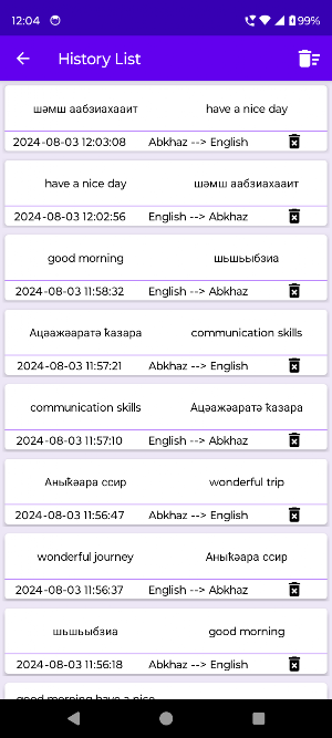 English To Abkhaz Translator Screenshot 3