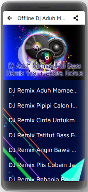 Dj Aduh Mamae Full Bass Remix Viral + Ekstra Bonus Screenshot 2