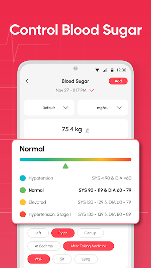 Heart Rate App: Blood Pressure Screenshot 2