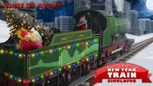 New Year Train Simulator Screenshot 2
