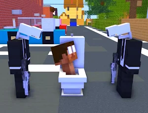 Skibidi Toilet Mod in mcpe Screenshot 1