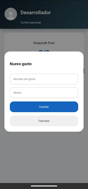 FinanceK Screenshot 2