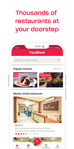 FoodBank Customer Screenshot 0