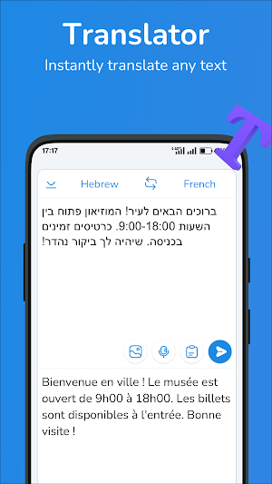 Hebrew-French translator Screenshot 0