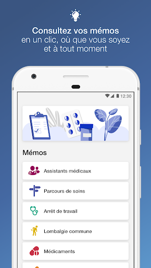 ameli Mémo Screenshot 0