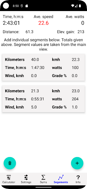 Bike Calculator Pro Screenshot 3