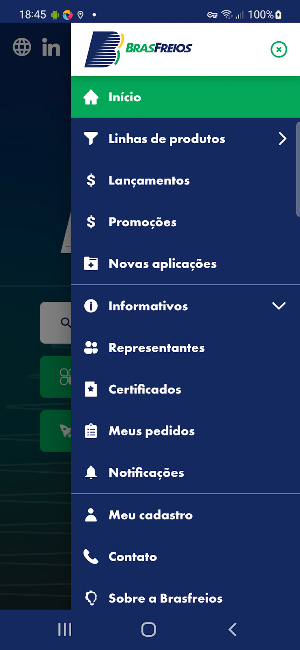 BRASFREIOS Screenshot 1