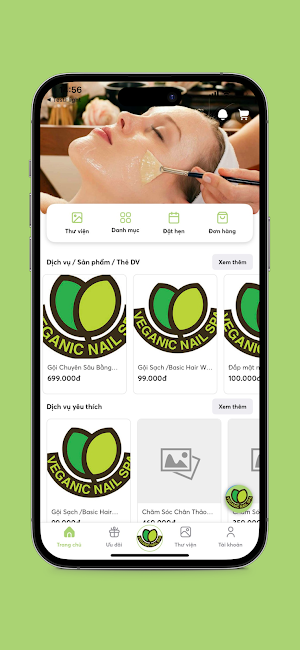 Veganic Nail Spa Screenshot 1