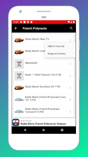 Radio French Polynesia FM / AM Screenshot 2