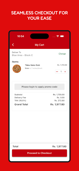 Italian Burgers & Fast Food Screenshot 2