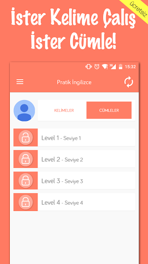 Pratik İngilizce Öğren Screenshot 1