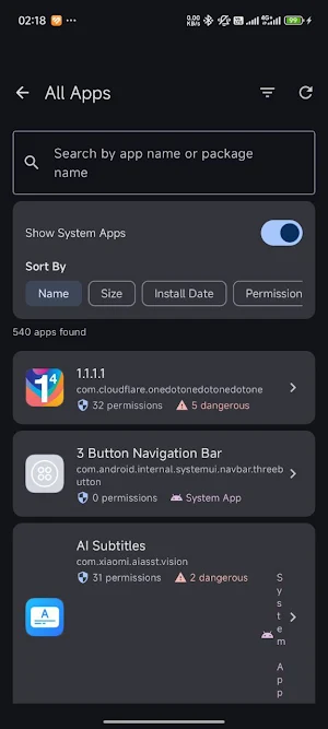PermShield - Privacy Defender Screenshot 3