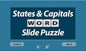 States & Capitals Word Slide Screenshot 0