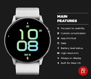 Daylight Stylish Watch Face Screenshot 1